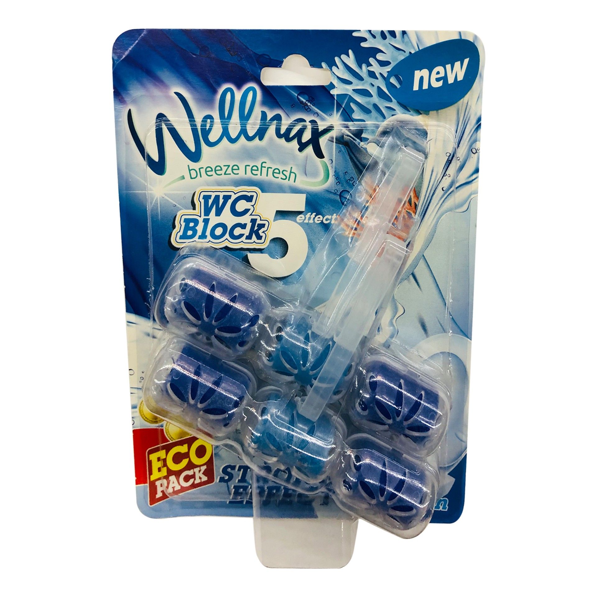 Bloco sanitario wellnax 2x57gr oceano