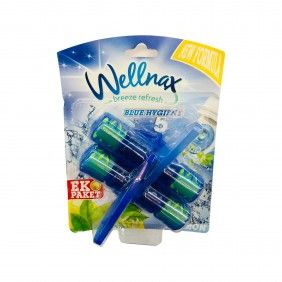 Bloco sanitario wellnax blue hygiene 2x50gr limao