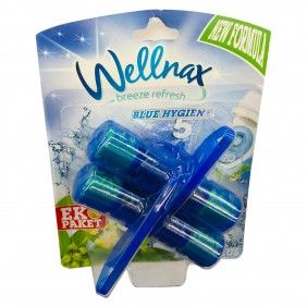 Bloco sanitario wellnax blue hygiene 2x50gr eucalipto