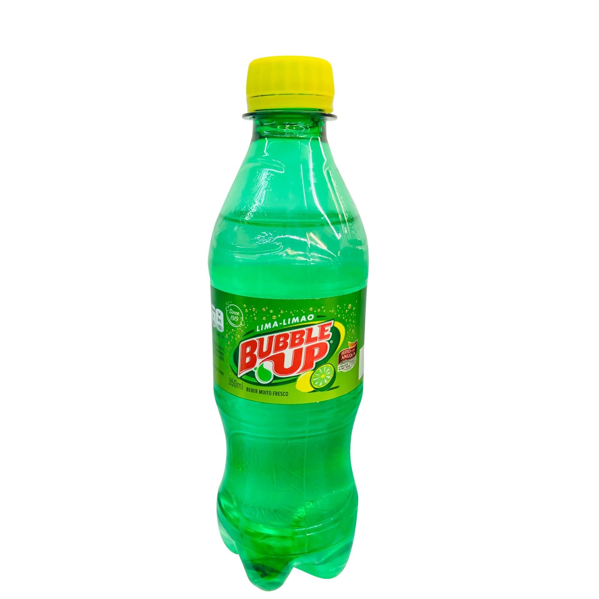 Refrig. bubble up pet 350ml lima/limao