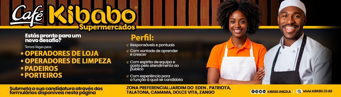 FAÇA PARTE DA EQUIPA KIBABO FAÇA PARTE DA EQUIPA KIBABO